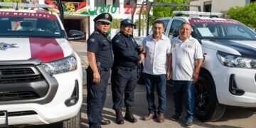 HISTÓRICA ENTREGA DE VEHÍCULOS DE SEGURIDAD EN JOSÉ MARÍA MORELOS: