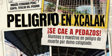 IFEQROO ARIESGA LA VIDA DE 43 NIÑOS DE XCALAK