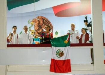 Mara Lezama celebra el 216 aniversario del Grito de Independencia