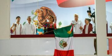 Mara Lezama celebra el 216 aniversario del Grito de Independencia