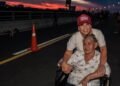 Convive Mara Lezama en el puente Nichupté