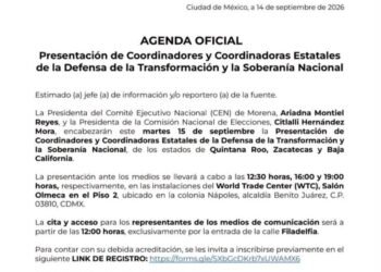 Hoy designan al Coordinador de Q. Roo