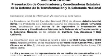 Hoy designan al Coordinador de Q. Roo