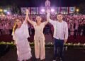 Estefanía Mercado rinde su Segundo Informe de Gobierno
