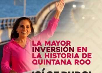 Con la mayor inversión pública en la histórica, Mara Lezama transforma Quintana Roo
