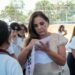 Entrega Mara Lezama nuevo domo a más de 500 estudiantes de secundaria técnica “8 de Octubre”, en Cancún