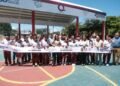 Entrega Mara Lezama nuevo domo de secundaria técnica “8 de Octubre”, en Cancún