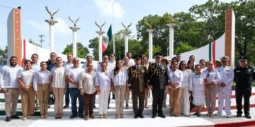 Encabezan Mara Lezama y el Gral. Mondragón Rivero conmemoración del 179 aniversario de la Gesta Heroica de Chapultepec