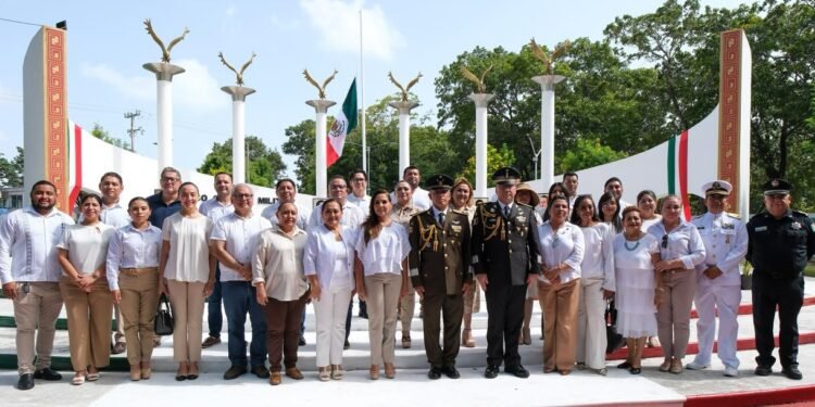 Encabezan Mara Lezama y el Gral. Mondragón Rivero conmemoración del 179 aniversario de la Gesta Heroica de Chapultepec