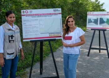 Anuncia Mara Lezama rehabilitación de carretera Laguna Om a Tomás Garrido y transformará la movilidad de las personas