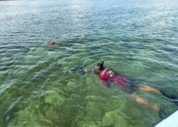 Participan IBANQROO y Pescadores de Xcalak en el 16° Ejercicio de Conectividad en el Arrecife Mesoamericano
