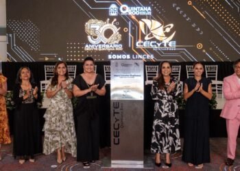 Celebra Mara Lezama con CECyTE Quintana Roo 30 años de formar generaciones para el futuro