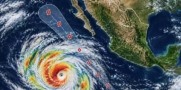 Posible ciclón Norbert en el Pacífico