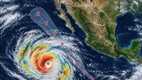 Posible ciclón Norbert en el Pacífico