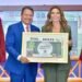 Lotería Nacional devela billete conmemorativo por el primer aniversario del Órgano de Administración Judicial
