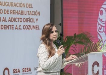 Inaugura Mara Lezama el centro de rehabilitación CRAADYR en Cozumel para atención integral a personas con adicciones