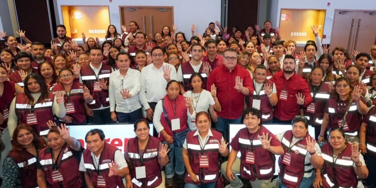 Gino Segura destaca resultados de la transformación y llama a fortalecer la organización de Morena