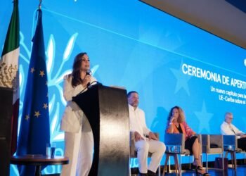 Quintana Roo es epicentro mundial contra el sargazo; inaugura Mara Lezama la 4ª Conferencia UE–Caribe Global Gateway