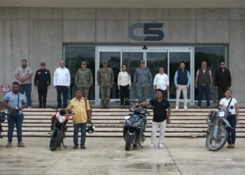 Devuelve Mara Lezama nueve vehículos recuperados y exhorta a fortalecer la cultura de la denuncia