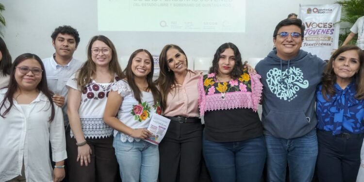 Convoca Mara Lezama a jóvenes de Quintana Roo a participar en la nueva ley de sus derechos