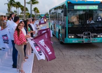 Mara Lezama cambia la historia del transporte en Cancún: MOBI lo lleva a la altura de un destino turístico mundial