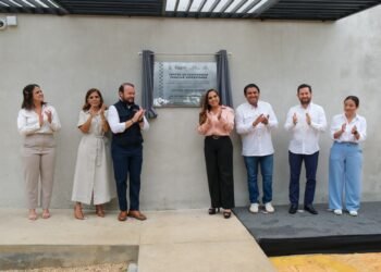 Inauguran Mara Lezama y Heyden Cebada instalaciones del CECOFAM en Chetumal