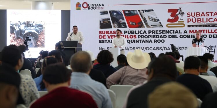 Se realizó la Tercera Subasta Pública Presencial a Martillo con transparencia y participación ciudadana
