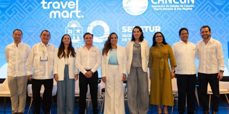 Anuncia Mara Lezama aumento del 20% en promoción turística y nuevos vuelos durante el Cancún Travel Mart 2026