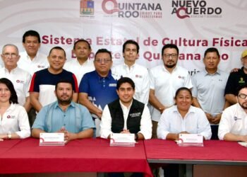 Fortalece CODEQ el trabajo en equipo con los 11 municipios, al realizar la Primera Sesión Ordinaria del Sistema Estatal de Cultura Física y Deporte de Quintana Roo