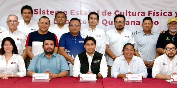 Fortalece CODEQ el trabajo en equipo con los 11 municipios, al realizar la Primera Sesión Ordinaria del Sistema Estatal de Cultura Física y Deporte de Quintana Roo