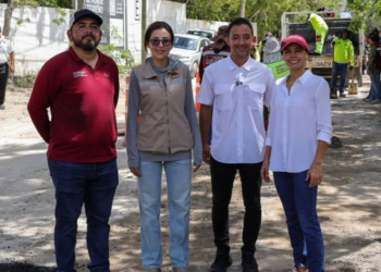 Supervisa Ana Paty bacheo en Av. De los Colegios