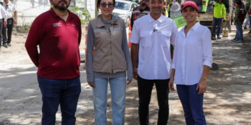 Supervisa Ana Paty bacheo en Av. De los Colegios