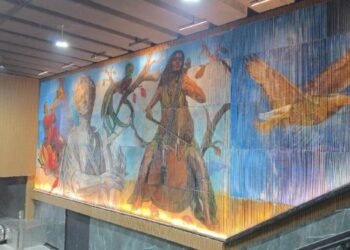 Metro CDMX obtiene su primer Récord Guinness por mural holográfico más grande del mundo