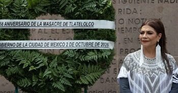 «Del 68 nace la 4T»: Brugada reivindica movimiento de 1968 como raíz de Morena
