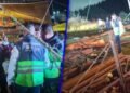 Jaripeo en Xochimilco termina en desplome