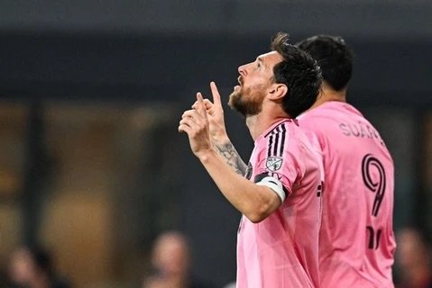 Messi doblete con Inter Miami en su primer partido tras despedirse de Argentina