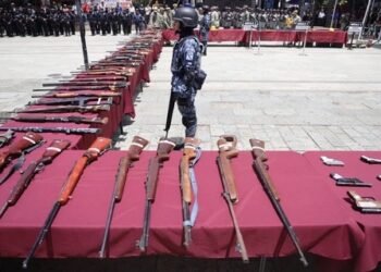 Se han logrado intercambiar 14 mil armas de fuego por efectivo con Desarme por la Paz: Rosa Icela Rodríguez