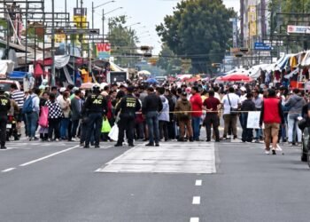 Tepito bloqueó Eje 1 Norte por bodega clausurada – CDMX 16 de octubre