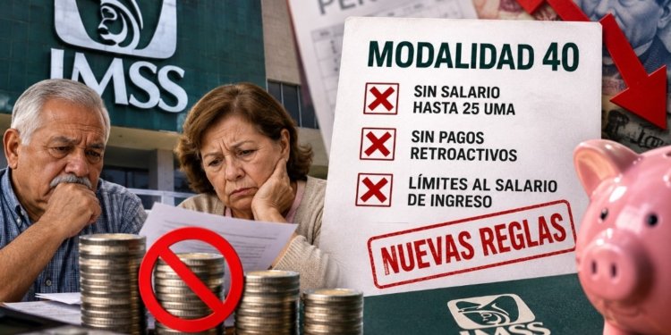 IMSS pone freno a pensiones altas: limita salarios y pagos retroactivos en Modalidad 40